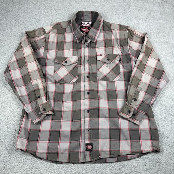 Dixxon Flannel Company Other - Dixxon Flannel Shirt Men 3XL Gray The Hotshot FR Work Fire Resistant Long Sleeve